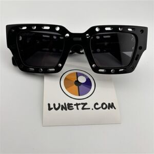 Off-White Mercer Black Studded Sunglasses